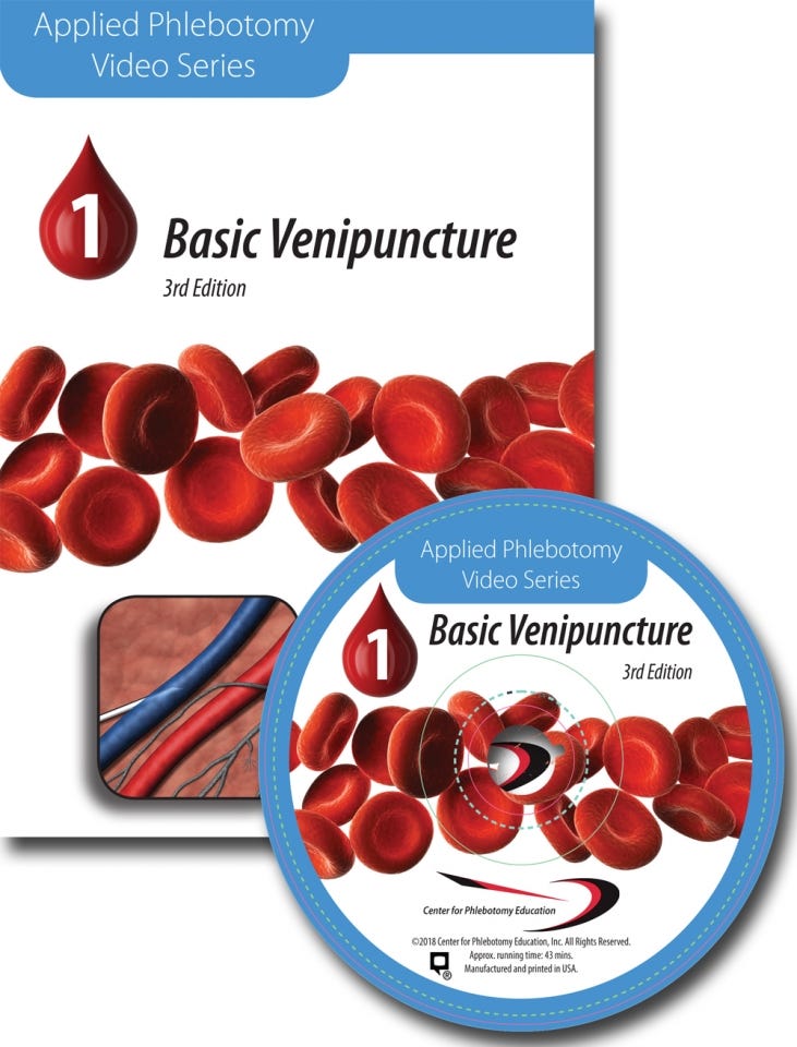Applied Phlebotomy Video Series: Basic Venipuncture (DVD)