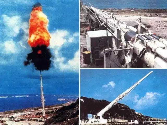 I see your Schwerer Gustav and I raise you Project HARP: a cannon designed  to launch satellites into orbit : r/AbsoluteUnits