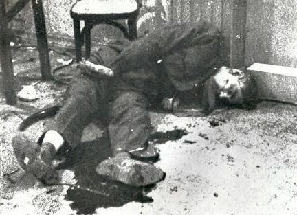 Il cadavere di Abd al-Karim Qasim Il cadavere di Abd al-Karim Qasim