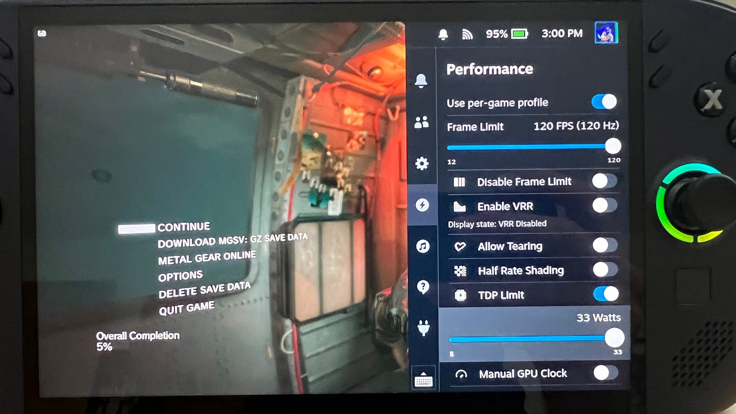 Lenovo Legion Go S TDP settings Lenovo Legion Go S TDP settings