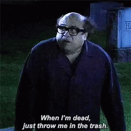 Trash Danny De Vito GIF - Trash Danny De Vito - Discover & Share GIFs