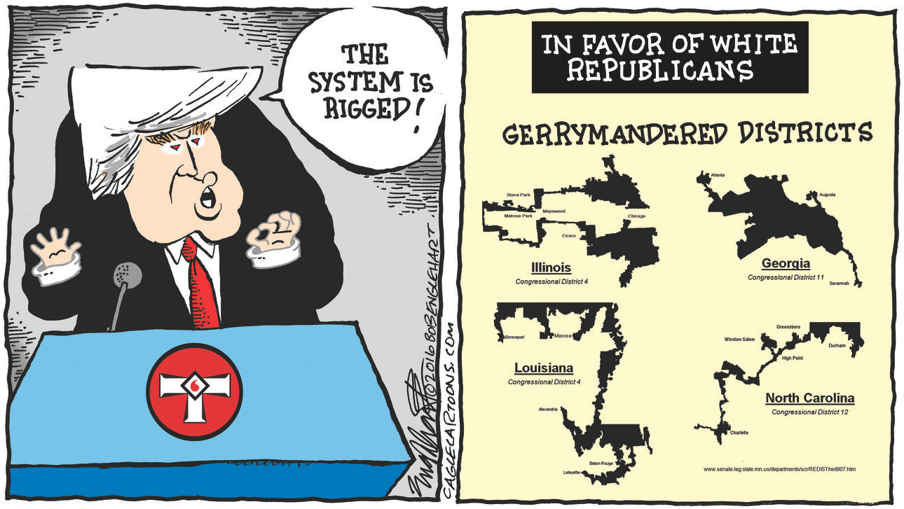Republicans use gerrymandering to cling to power