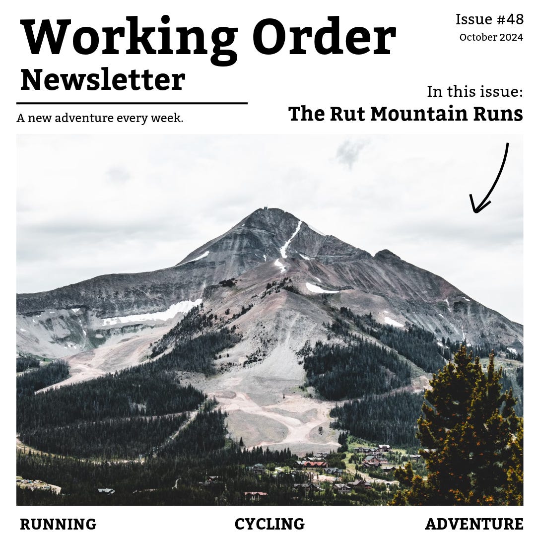 Mountain in Big Sky, Montana