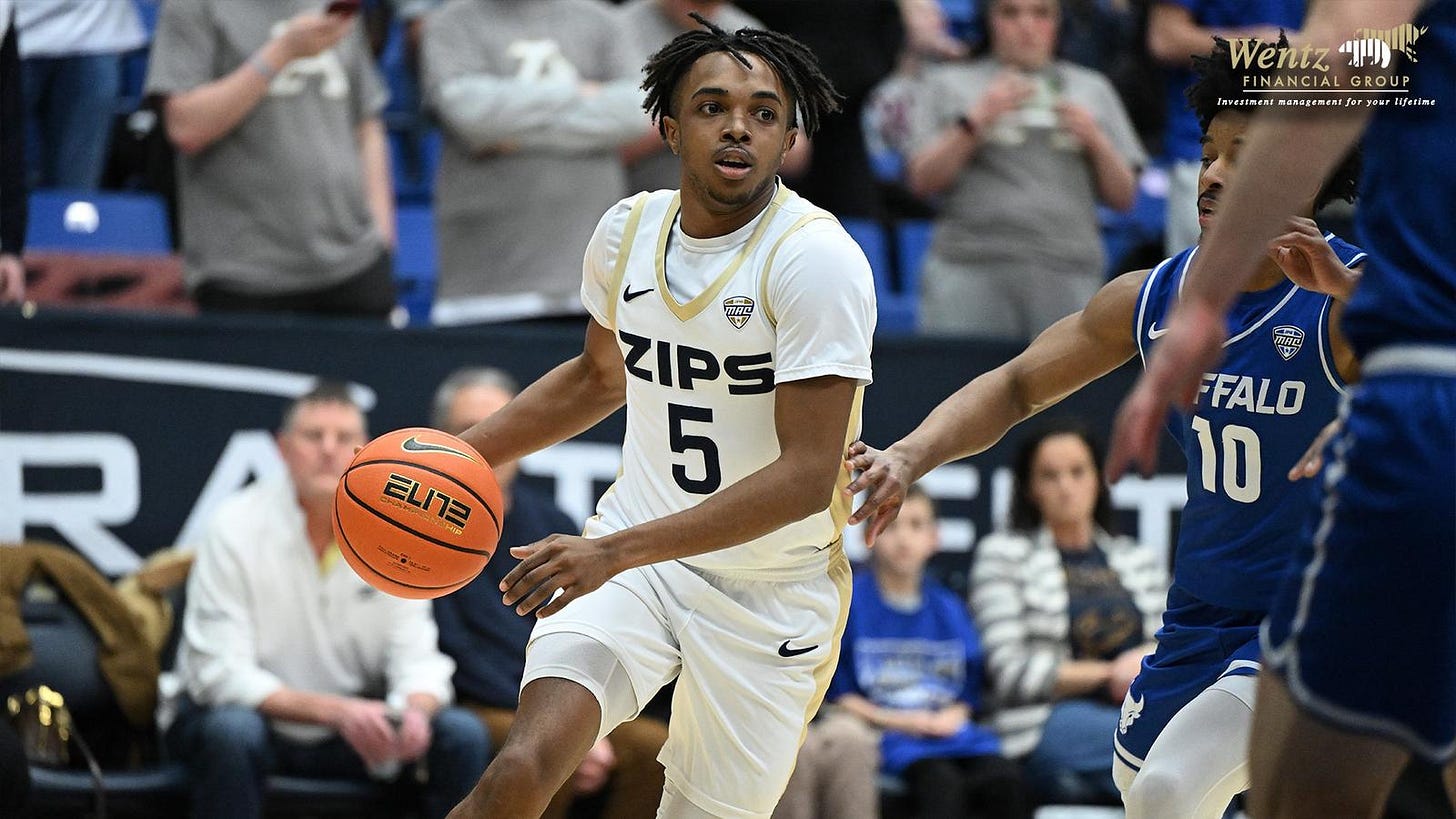 Tavari Johnson Named Finalist for the Nolan Richardson Award - University  of Akron Athletics