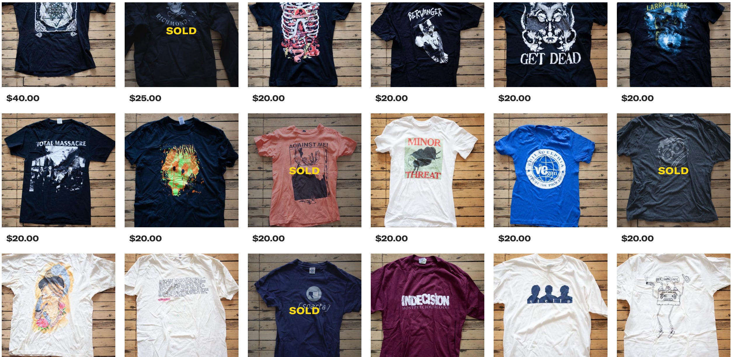 Vinyl! Zines! Shirts! 20% off! - by Dan Ozzi - ZERO CRED