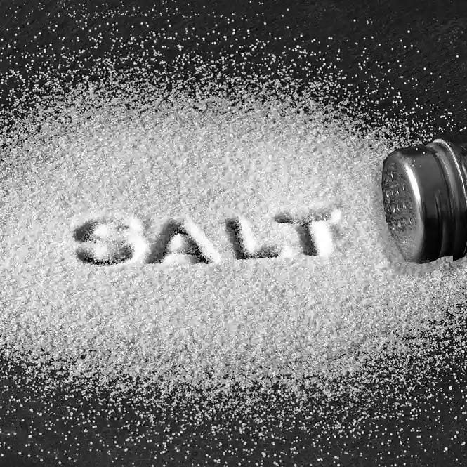 No salt reduce salt guide spilt salt and shaker