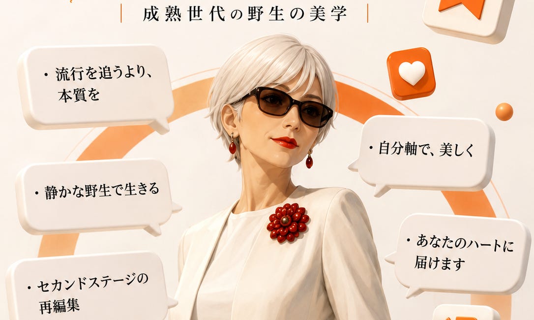 成熟世代の野生の革命