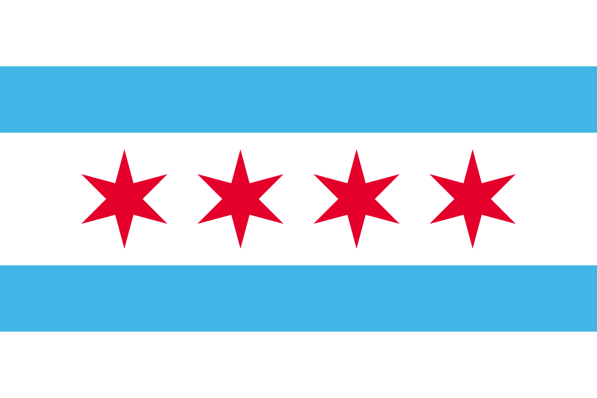 Flagge von Chicago – Wikipedia