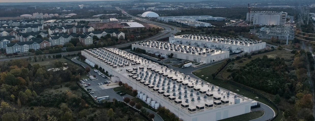 El lucrativo sector de los centros de datos de IA en Virginia muestra signos de desaceleración.