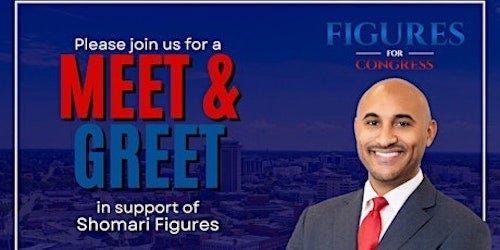 Ad for Shomari Figures Meet & Greet