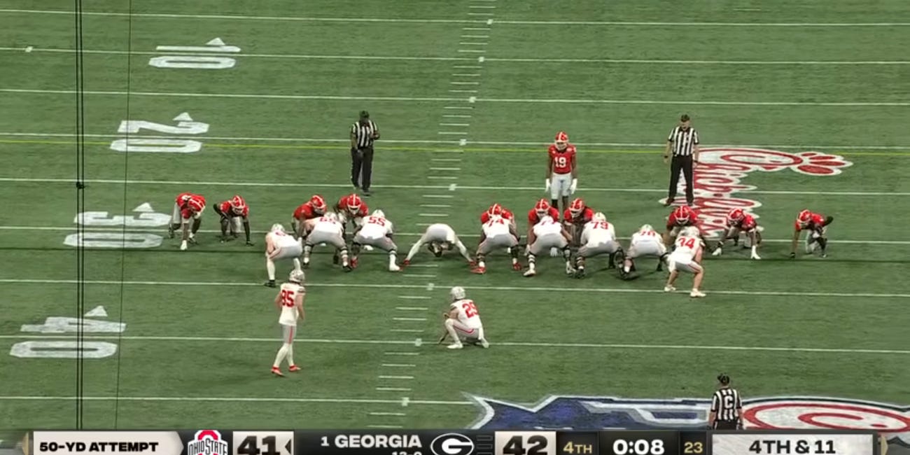 Ohio State doesn't make 50-yard field goals. Does it matter? 