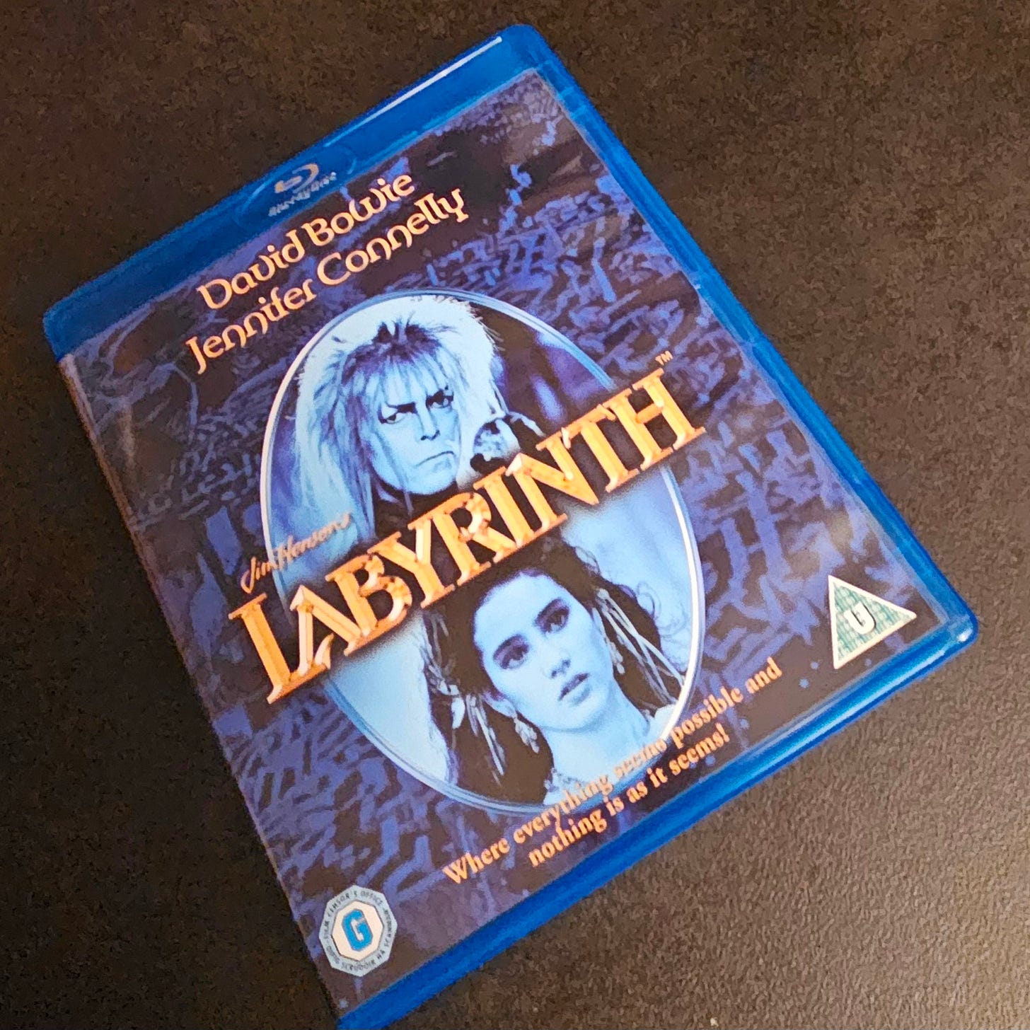 DVD cover of "Labyrinth"