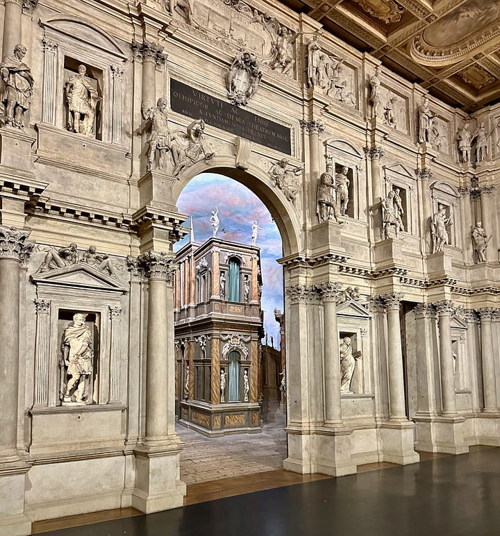 Palladio buildings in Vicenza