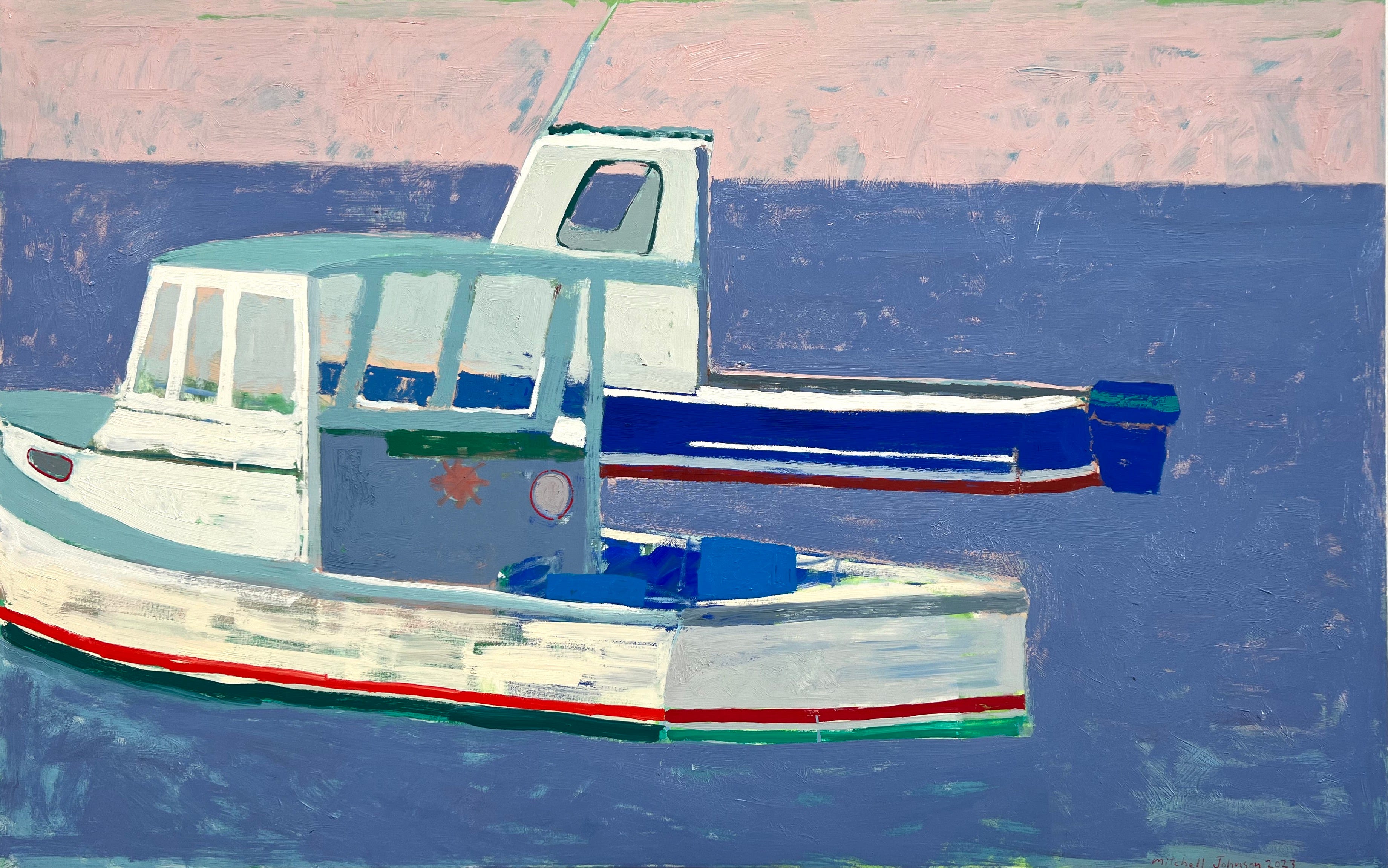 Giant Paintings on view at 425 Market Street in San Francisco