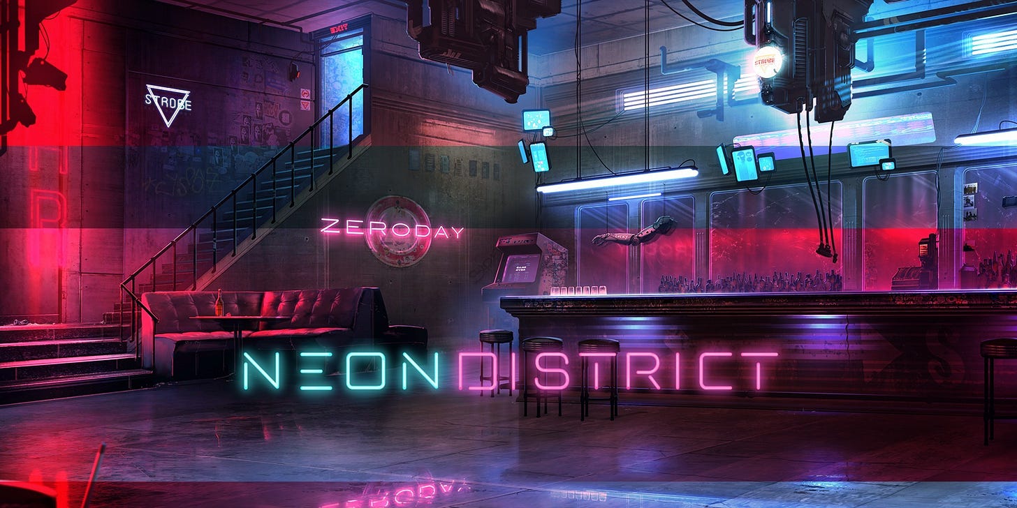 Neon District Creator Blockade Games Partners With SludgeFeed to Help Bring  Blockchain Gaming Mainstream – PICANTE Today – Hot News Today