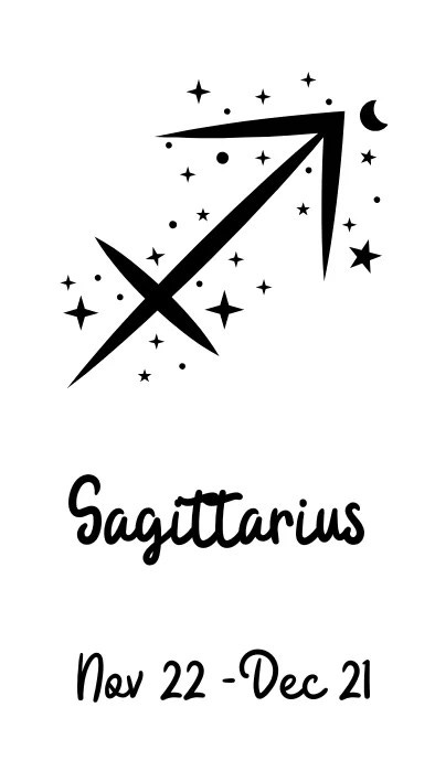 Sagittarius - November 22nd through December 21st Sagittarius - November 22nd through December 21st