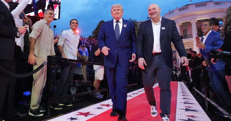 White House hosts UFC event celebrating Trump and Independence anniversary | AP News White House hosts UFC event celebrating Trump and Independence anniversary | AP News