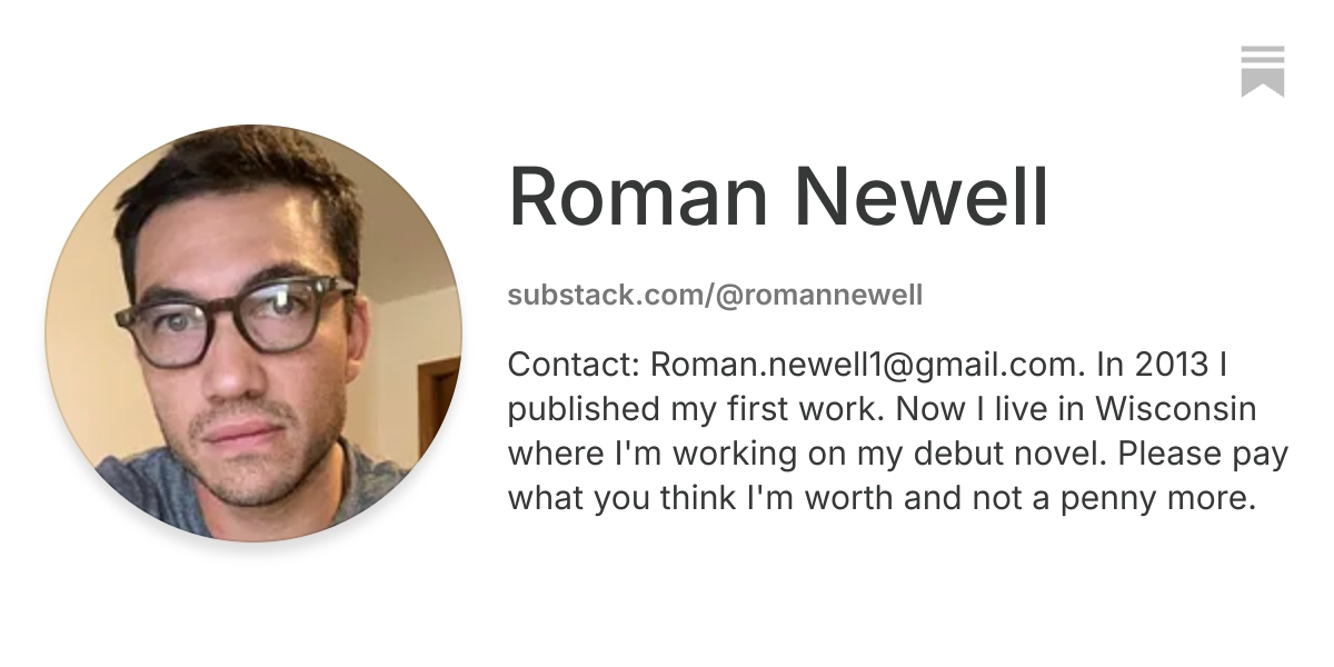 Roman Newell | Substack