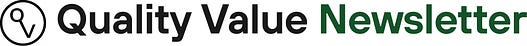Quality Value Newsletter