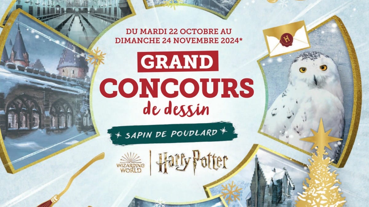 Super U / Hyper U : 1 dessin = 1 cadeau Harry Potter gratuit
