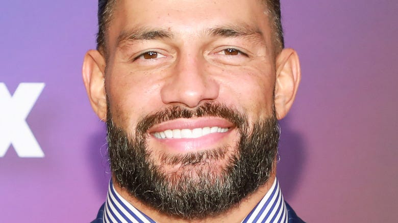Roman Reigns Smiling 