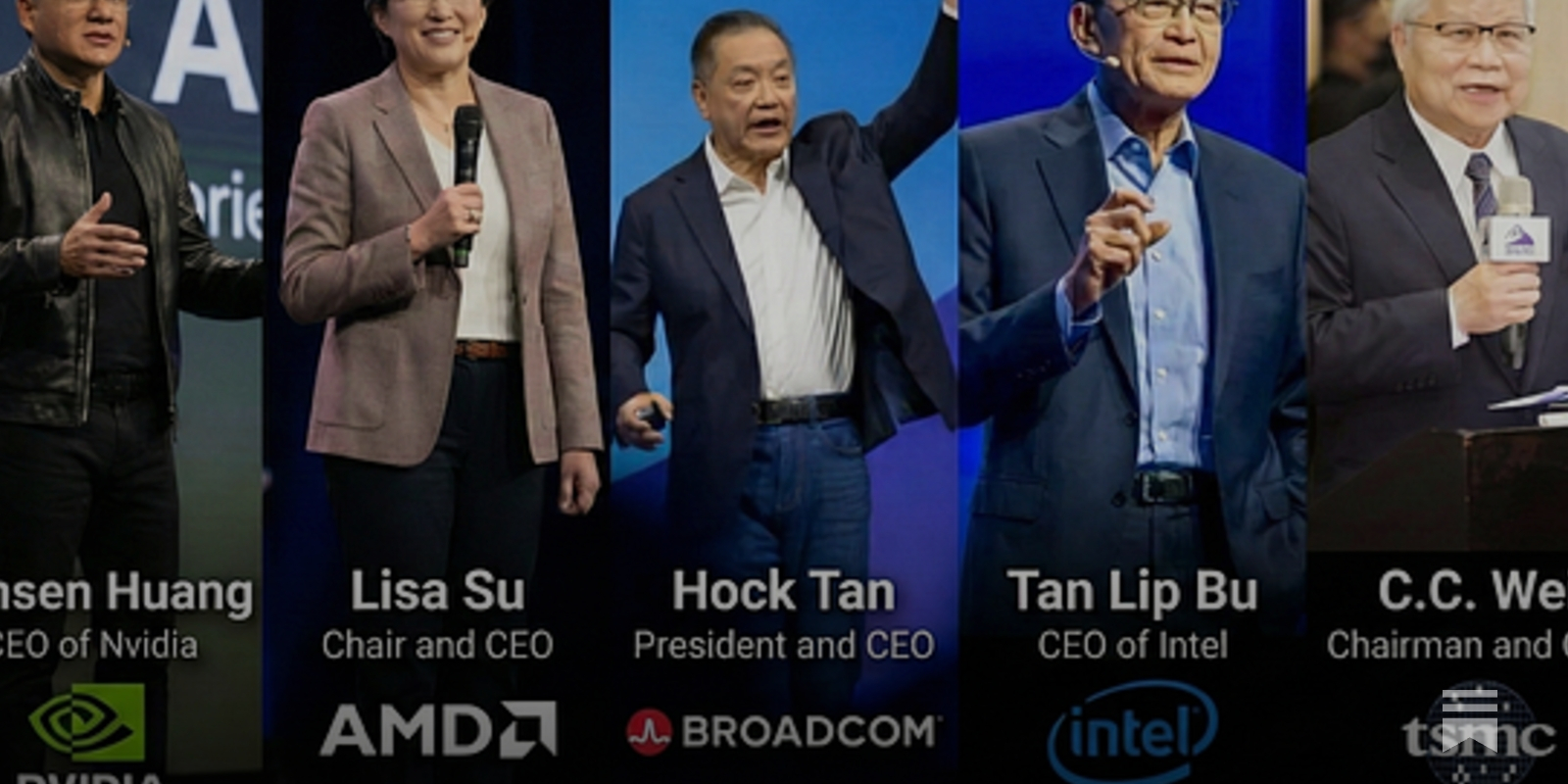 5 Ethnic Chinese CEOs Manage $8.5 Trillion Chip Companies