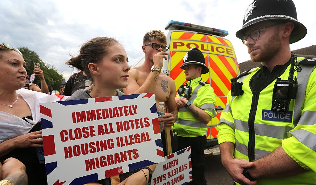 Britain's Migrant Protests Spark Class Conflict Concerns