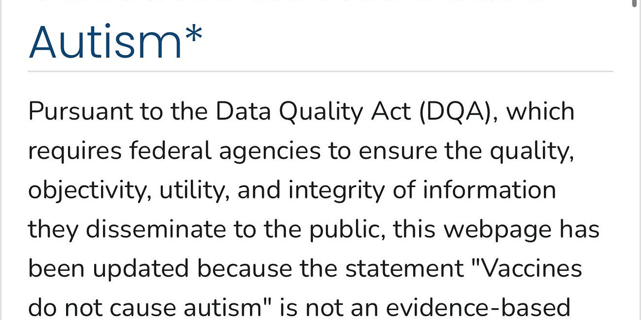 🚨 BOMBSHELL: CDC NOW ADMITS SCIENCE LACKING BEHIND CLAIM 'VACCINES DO NOT CAUSE AUTISM'