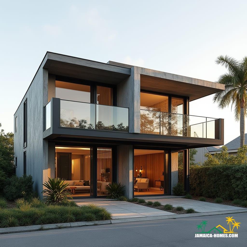 Urban L-Shaped Mini Home Design