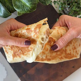 Life-Changing Bean and Cheese Burrito
