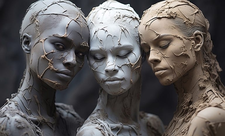 three-woman-sculptures-poly-altenative-identity