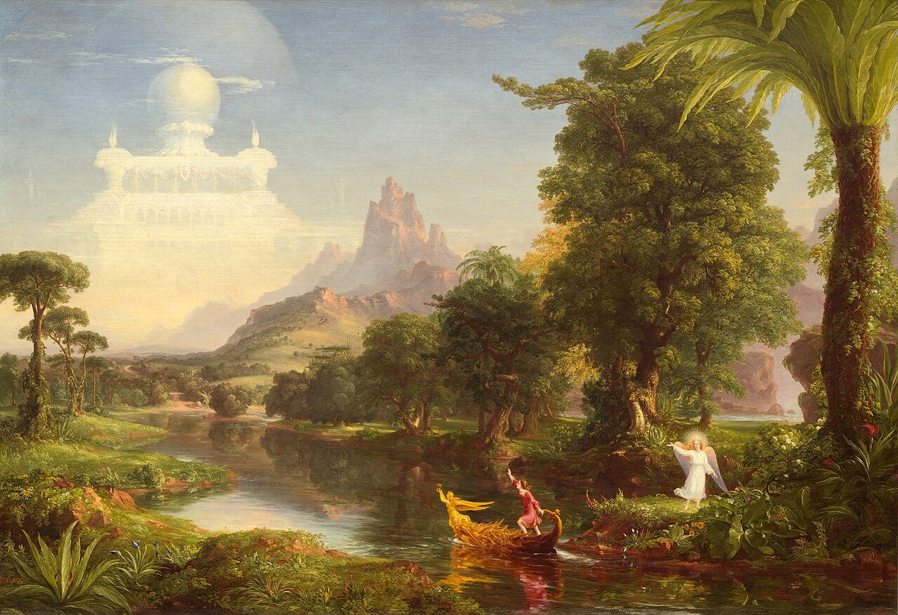 The Voyage of Life Youth by Cole The Voyage of Life Youth by Cole