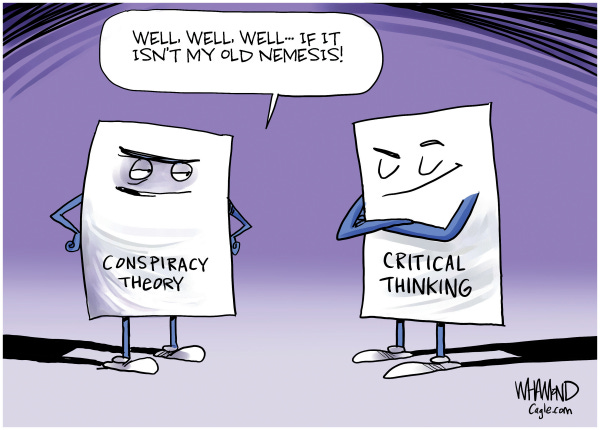 Conspiracy Theories by Dave Whamond