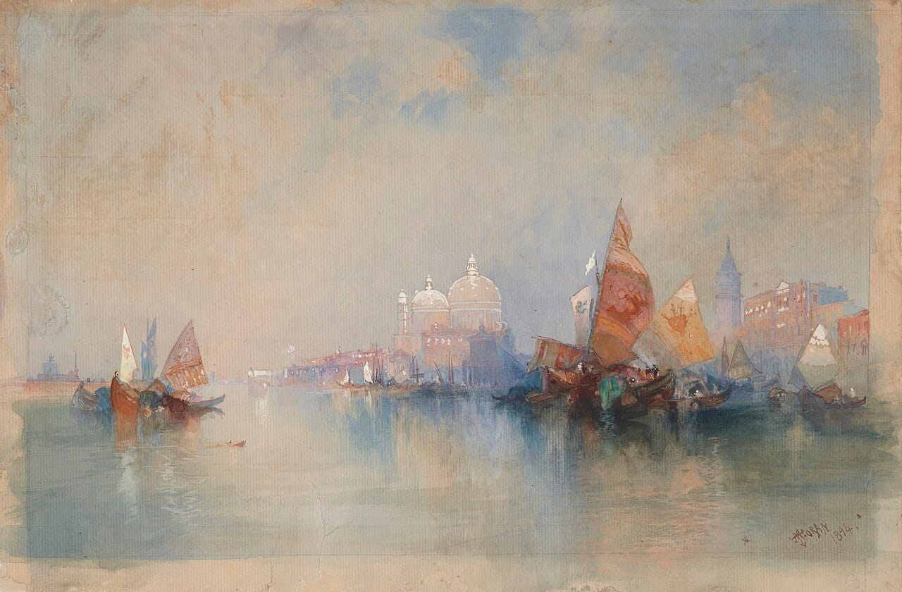 Thomas Moran painting Thomas Moran painting