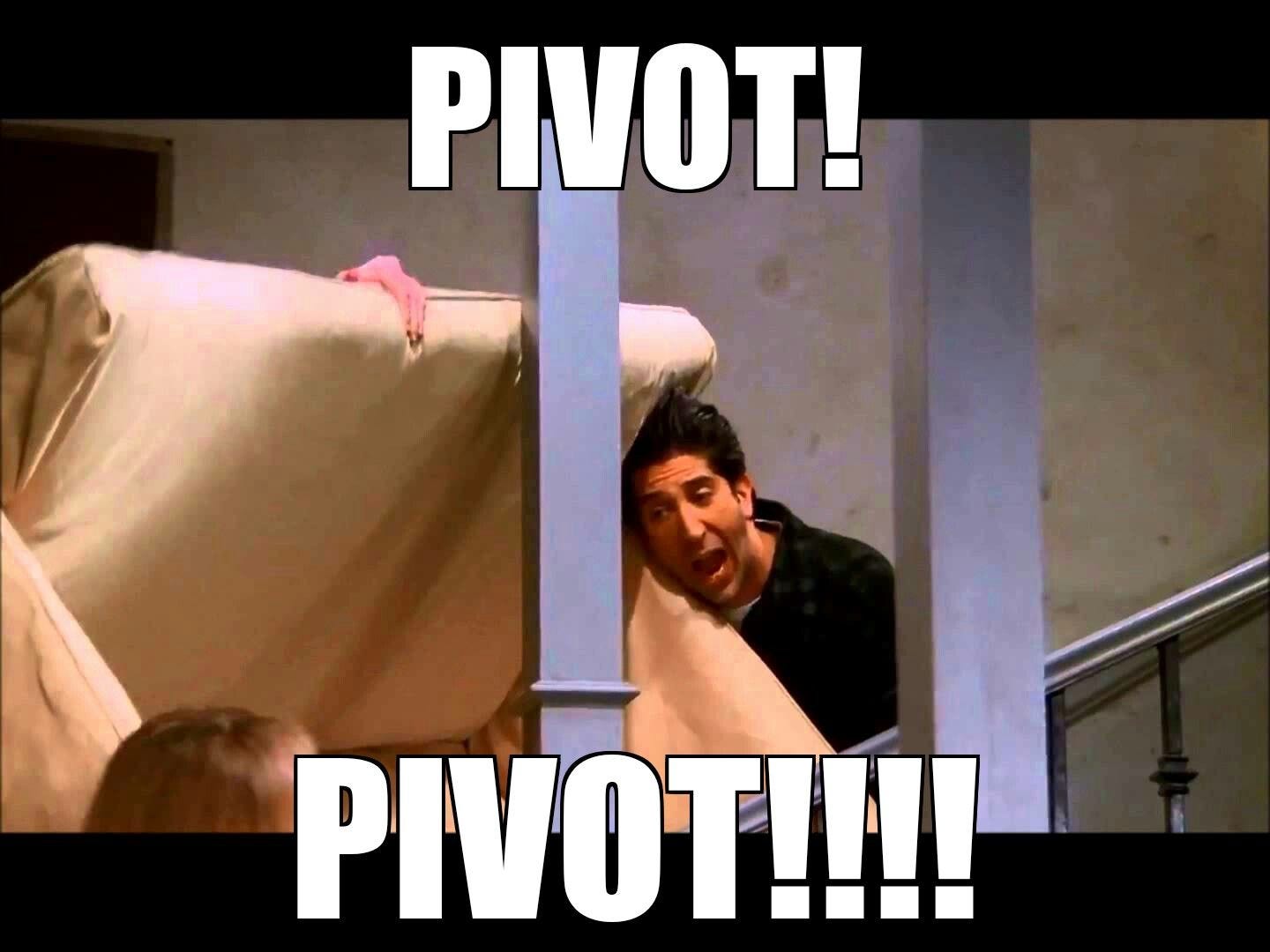 Pivot | Friend jokes, Moving house tips, Moving house