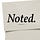 Noted by Anouk Yve