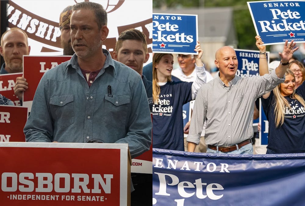 ❓What happened last night: Nebraska gets the Ricketts-Osborn Senate showdown