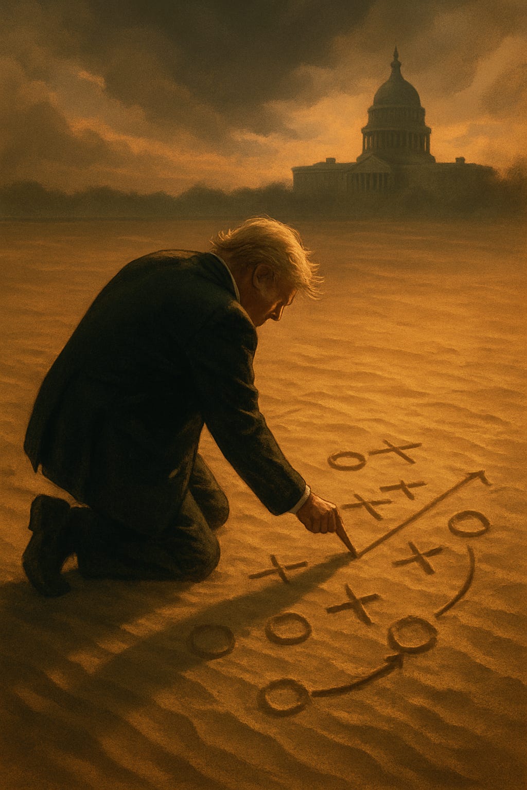 Ms. Piggy, the Podium & the Island  We watch the temper tantrums of men who treat bodies like property and power like a birthright.  The podium defender rebrands herself as Miss Piggy, explaining away threats and abuse like she’s reading a recipe:  a pinch of denial,  a dash of victim-blaming,  and a full cup of “Well, actually, the Democrats shut down the government.”  Her big win?“We cut 95% of the education department and the schools are still open. See? Waste and fraud.”  No.What you did is dumb down the supply chain.You turned kids into inventory and called it efficiency.  Low spark on the high-heel boys, indeed.