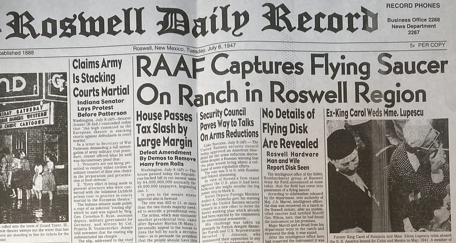 Roswell incident - Wikipedia Roswell incident - Wikipedia