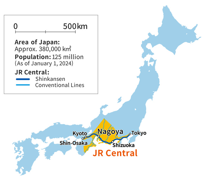 Jr. Central Infastructure Discover this Japanese railway company 🚄