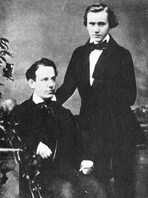 Ede Reményi and Johannes Brahms (1852) Ede Reményi and Johannes Brahms (1852)