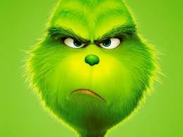 Picture of the Grinch frowning