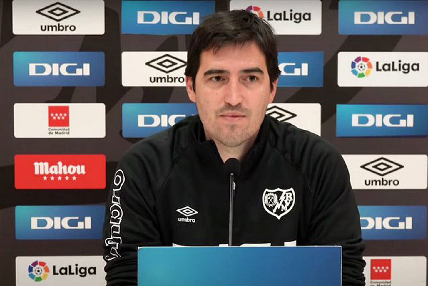 Rayo Vallecano: Iraola: "Me voy con un buen sabor de boca, es el momento  adecuado para irse" | Marca