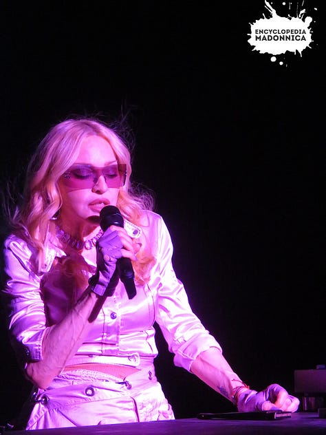 Still more shots of the Queen of Pop!
