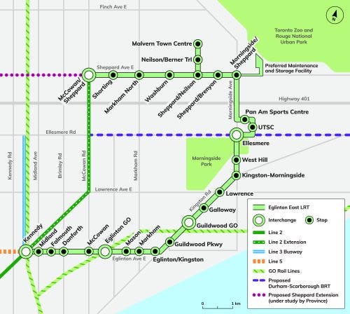 The Eglinton East LRT, Toronto's Planning Problems, and Five Better Projects.