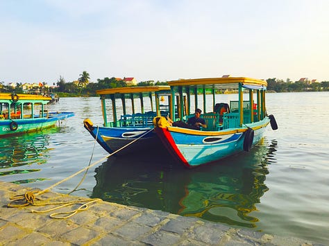 Vietnam food + Hoi An lantern shops