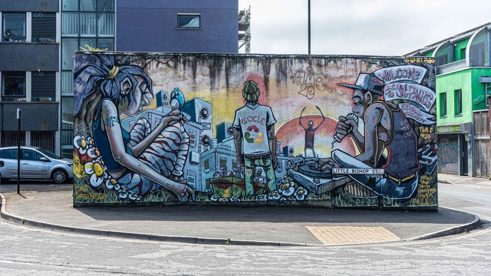 Visitors can explore Bristol's Black history on a walking tour around St Pauls (Credit: Richard Collett)