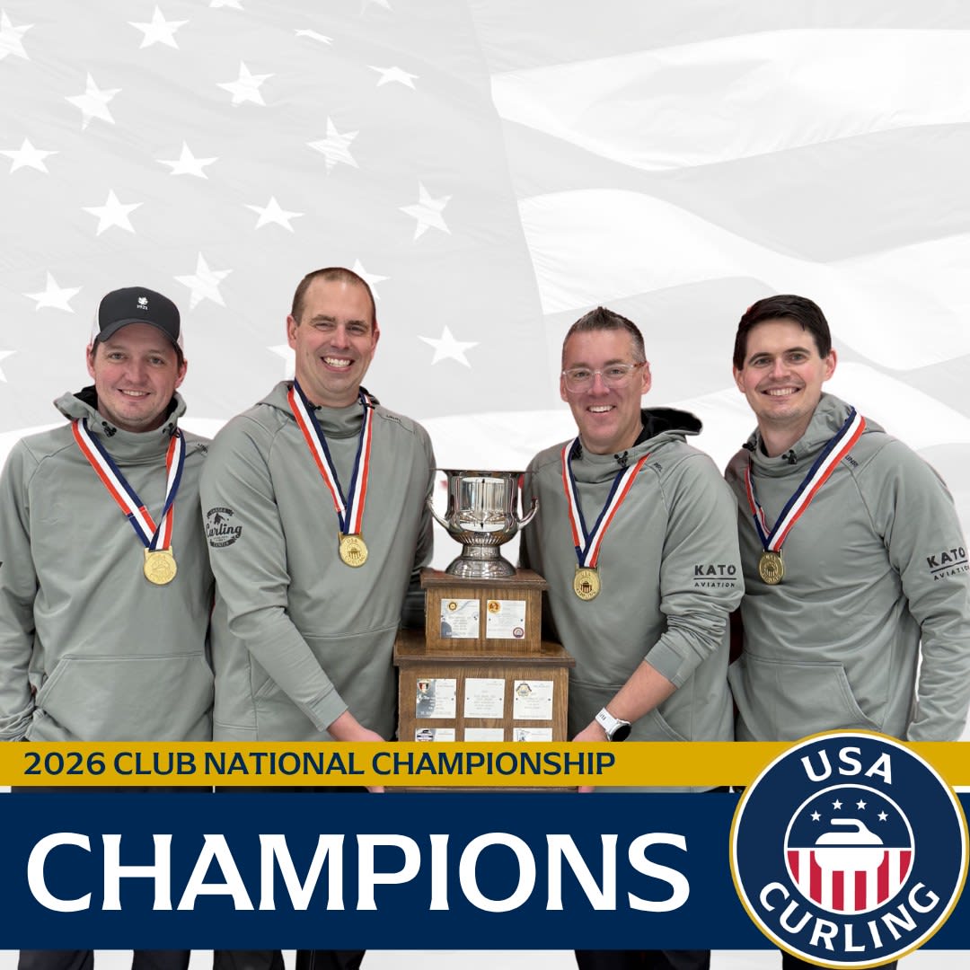 May be an image of text that says 'dP 알는분 KATO ANTATUEE KATO AVIASIO 2026 CLUB NATIONAL CHAMPIONSHIP USA CHAMPIONS CURLING CURL' May be an image of text that says 'dP 알는분 KATO ANTATUEE KATO AVIASIO 2026 CLUB NATIONAL CHAMPIONSHIP USA CHAMPIONS CURLING CURL'