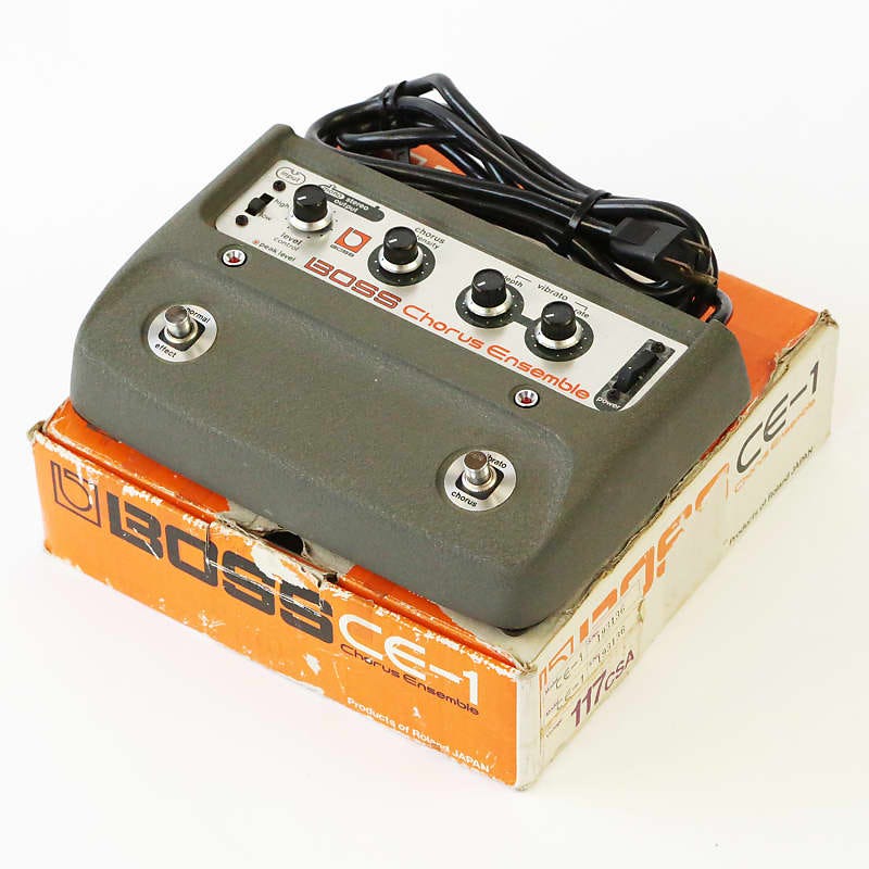 1974 Boss CE-1 Chorus Ensemble Vintage Electric Guitar | Reverb UK