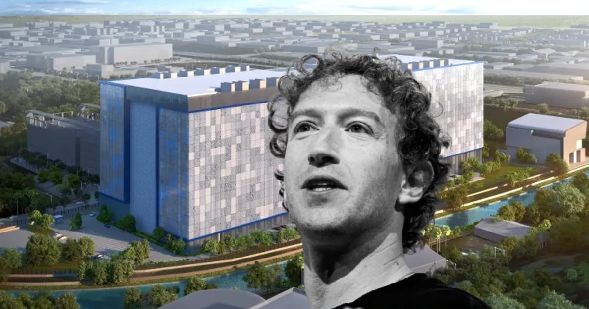 Meta datacentre Morgan Stanley AI infrastructure